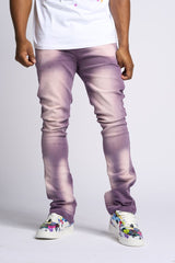 12AM MOMENTS STACKED DENIM (PURPLE)