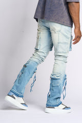 "BETTER DAYS" STACKED CARGO (LIGHT BLUE)