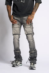 "BETTER DAYS" STACKED CARGO (GREY)