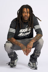 "BETTER DAYS" STACKED CARGO (GREY)