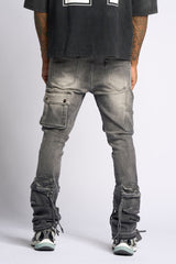 "BETTER DAYS" STACKED CARGO (GREY)