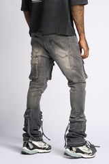 "BETTER DAYS" STACKED CARGO (GREY)