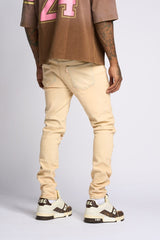 AMBITION SKINNY DENIM (LIGHT BLUE CREAM)