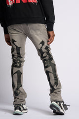 SMOKE AND MIRRORS STACKED (LIGHT GREY)