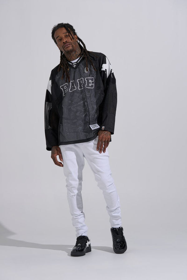 "CLEAR YOUR MIND" SKINNY (PURE WHITE)