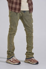 "ARISE" STACK DENIM (SAND WASH)