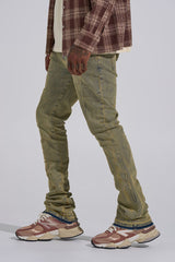 "ARISE" STACK DENIM (SAND WASH)