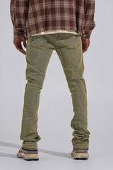 "ARISE" STACK DENIM (SAND WASH)