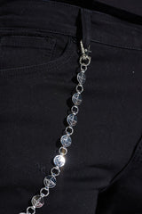 "DESTINED TO BE" WALLET CHAIN (SILVER)