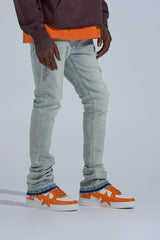 "PHEELINGS ESSENTIALS" STACK DENIM (LIGHT BLUE)