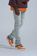 "PHEELINGS ESSENTIALS" STACK DENIM (LIGHT BLUE)