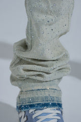 "FIRST MILLION" RHINESTONE STACK DENIM (LIGHT BLUE)